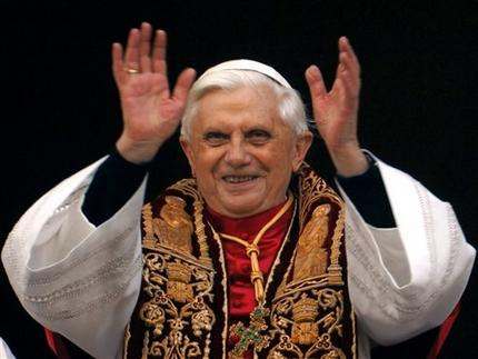 pope benedict xvi scary. Pope Benedict XVI tries to